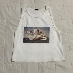 Brandy Melville renaissance painting tank top.